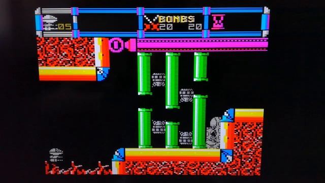 Interlaced ZX Spectrum graphic in games. смотреть онлайн