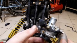 Хлопки в глушитель,обслуживание снегоход Irbis Dingo 125 регулировка клапанов Ирбис Динго