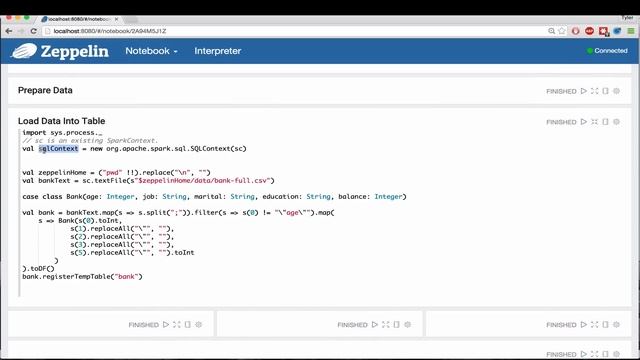 Zeppelin Build and Tutorial Notebook смотреть онлайн