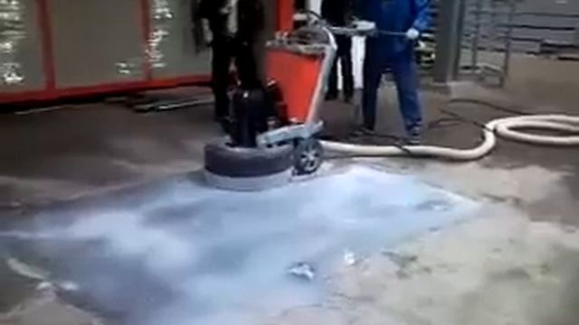 Шлифование бетона