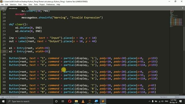 Create Calculator using TKinter смотреть онлайн