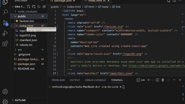 How To Migrate Create React App Project To Vite Project | CRA Project To Vite Project | Rethinkingu смотреть онлайн