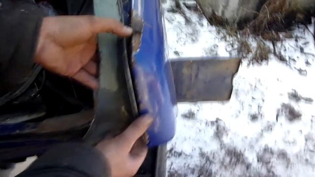 Ваз 21099 порвало багажник. Отлив заднего крыла своими руками. смотреть онлайн