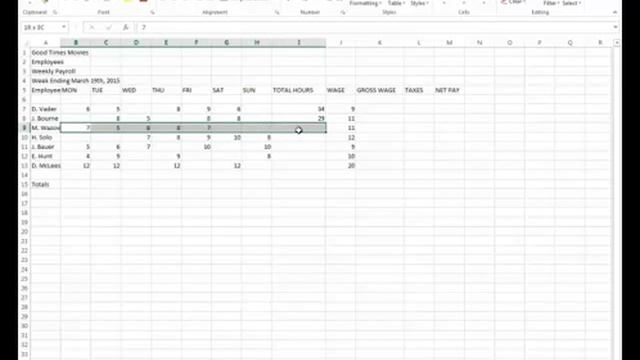 Microsoft Excel Budget Business Project Video 1 смотреть онлайн