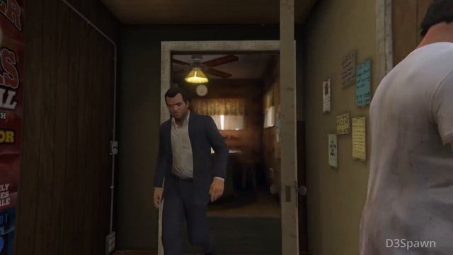 Trevor Kills Michael - GTA 5 смотреть онлайн