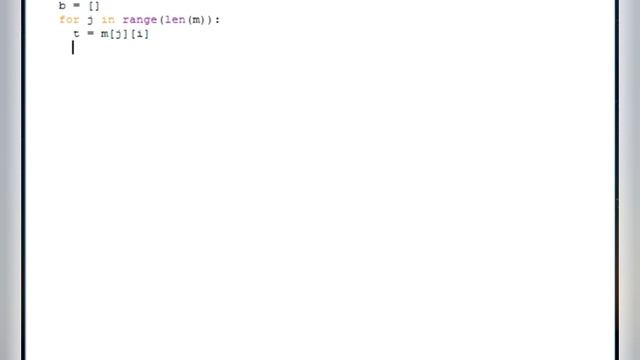 How to do Transpose of Matrix using Python смотреть онлайн