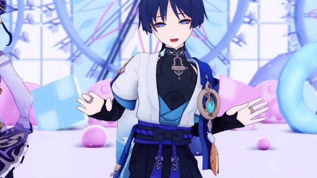 【原神MMD/Genshin Impact MMD】絶対敵対メチャキライヤー【放浪者/雷電将軍】