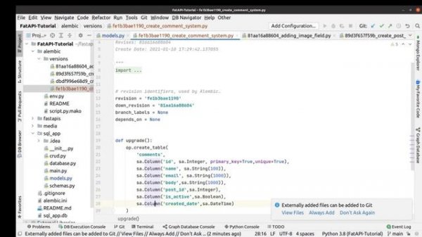 FastAPI Tutorial for beginners 09_ Adding comment API for blog