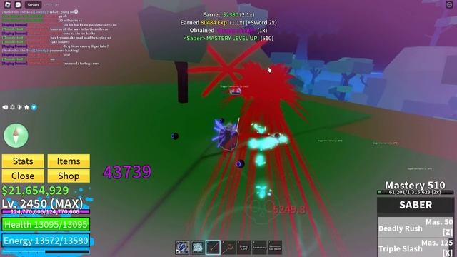 Obtaining And Awakening Dark Blade V3... [Blox Fruits]