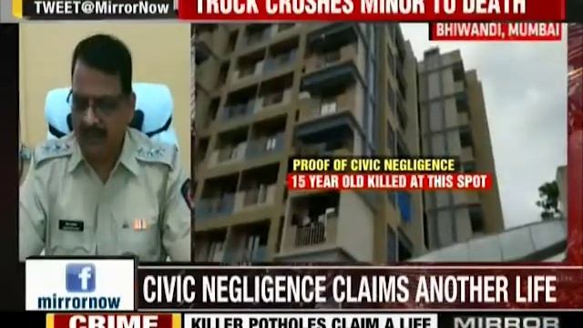 15-year-old crushed to death by truck after underage biker tries to dodge pothole смотреть онлайн