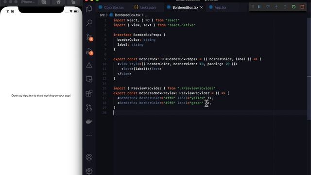 Proof of Concept for my React Native live previewing from VSCode смотреть онлайн