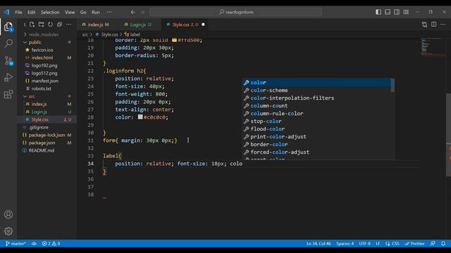 React Login Form #react #login #form смотреть онлайн