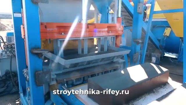Пресс для производства тротуарной плитки смотреть онлайн