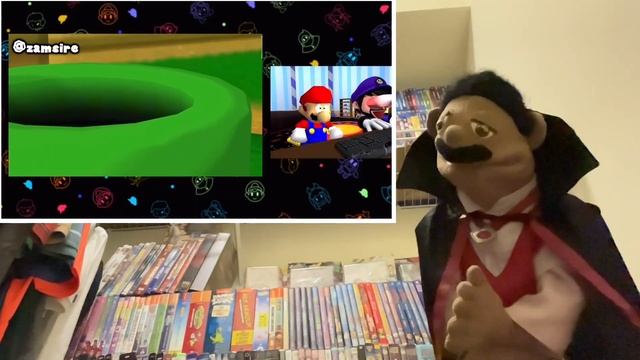 SMG4: Mario Reacts To Nintendo Memes 15 ft. SMG3 Reaction (Puppet Reaction) смотреть онлайн