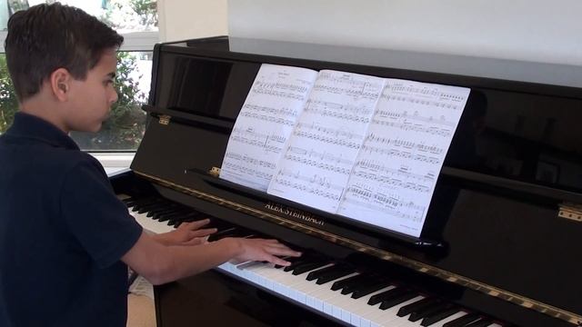 Piano Sabre Dance by Aram Khachaturian AMEB Grade 6 смотреть онлайн