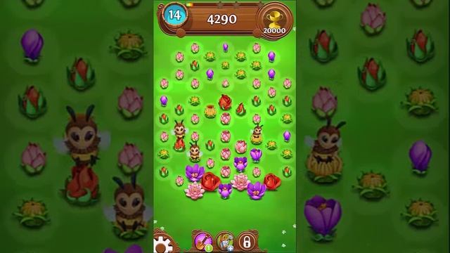 Blossom Blast Saga how to pass the level 127 to level 129 смотреть онлайн