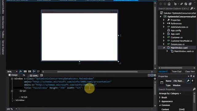 ADO.NET Data Access Optimistic Concurrency Control смотреть онлайн