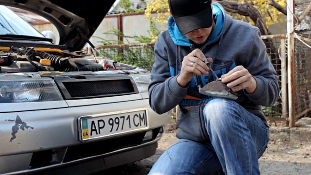 ЧИРИК 2110 8V ПТФ без ГАБАРИТОВ / Переход от H3 ламп на H1 / Ревизия противотуманных фонарей на ВАЗ смотреть онлайн