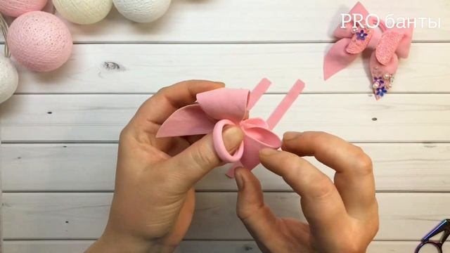 DIY❄️2 в 1❄️Бантики из замши❄️Зажимы с норкой❄️ смотреть онлайн