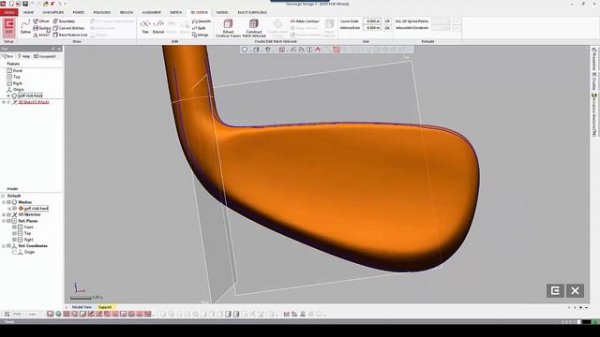 Geomagic Design X - Boundary Fit Surfacing