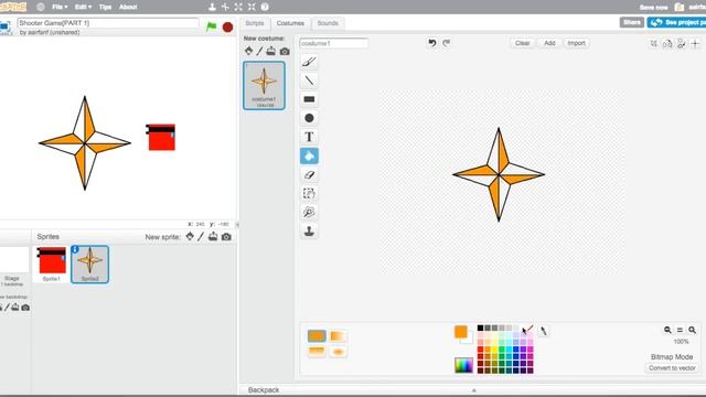 Scratch Tutorial: Shooter Game смотреть онлайн