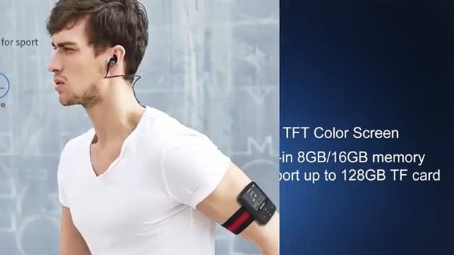 RUIZU Top 10 Sports mp3 player смотреть онлайн