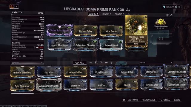 [WARFRAME] Soma Incarnon смотреть онлайн