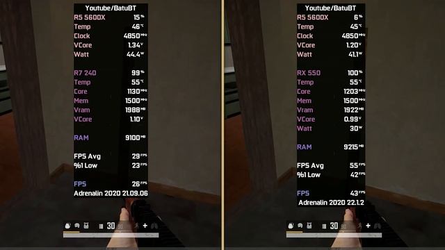 R7 240 vs RX 550 | 2022 смотреть онлайн