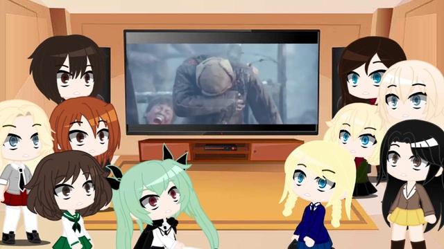 Girls und Panzer react to random videos | Gacha Club Reaction Part 7 смотреть онлайн
