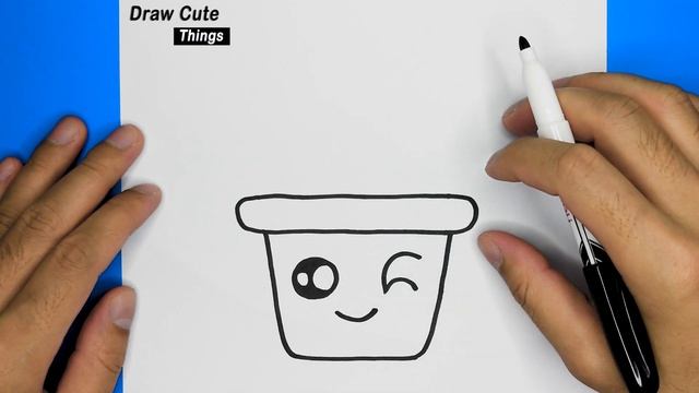 HOW TO DRAW A CUTE ALOE VERA PLANT IN POT, EASY DRAWING, STEP BY STEP, DRAW CUTE THINGS смотреть онлайн