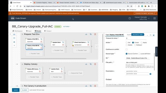 Canary Deployment using VMware vRealize Codestream and Tanzu kubernetes. смотреть онлайн