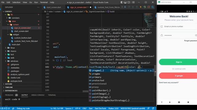 flutter tutorial | flutter login page| signup ui | part 3 смотреть онлайн