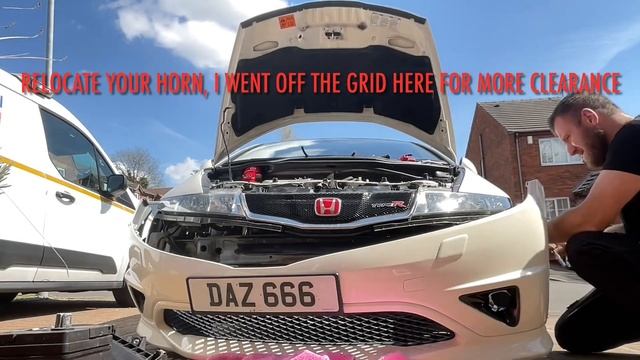 FN2 Civic Type R speed run Injen induction kit, bumper removal fitting with instructions смотреть онлайн