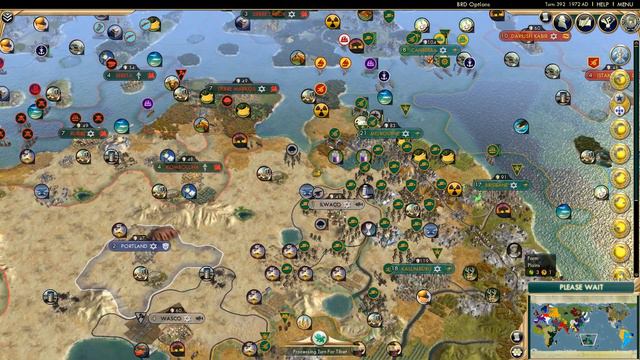 Civilization 5: 60+ Civ AI Only World Gameplay [Civ 5 Mods] - Part 35 смотреть онлайн