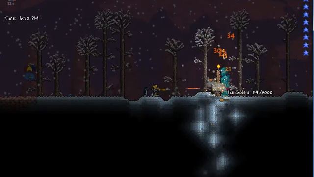 Terraria MasterABC Guide #302   Ice Golem (1.2.1.2)