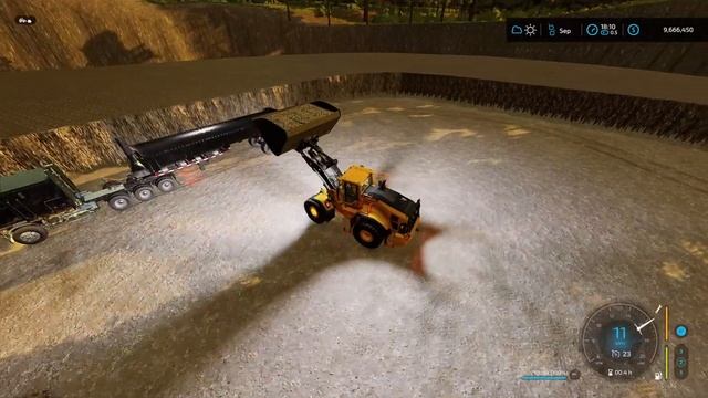 Farming Simulator 22 - Quarry Excavation & Loading Trucks! смотреть онлайн