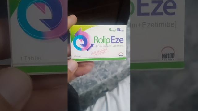 Rolip Eze (Rosuvastatin+Ezetimibe) 5 mg/10mg tablet смотреть онлайн