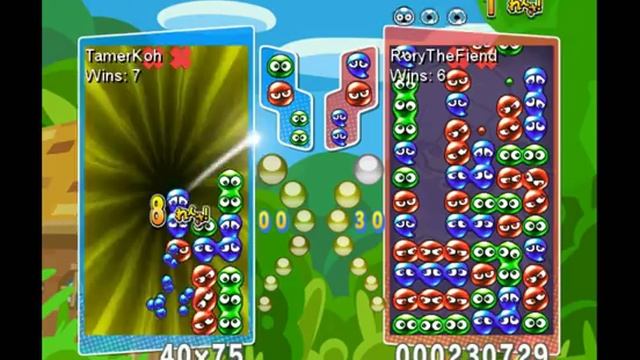 3 Color Fever Tennis (Vs RoryTheFiend) - Puyo Puyo VS 2 смотреть онлайн