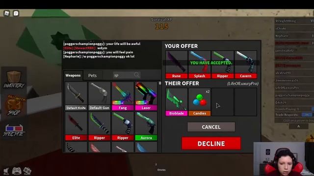 Buying the Elite Pack In MM2!! Roblox MM2 смотреть онлайн