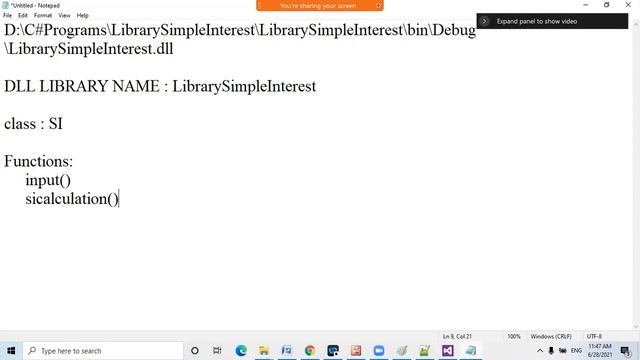 Dynamic Linked Library [DLL] Concept in C# | Easily Explained смотреть онлайн