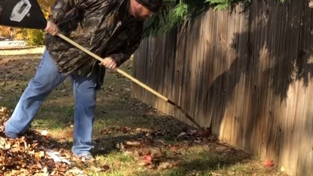 Best Way To Rake Leaves Fast and Easy - Leaf Rake and Yard Rake смотреть онлайн