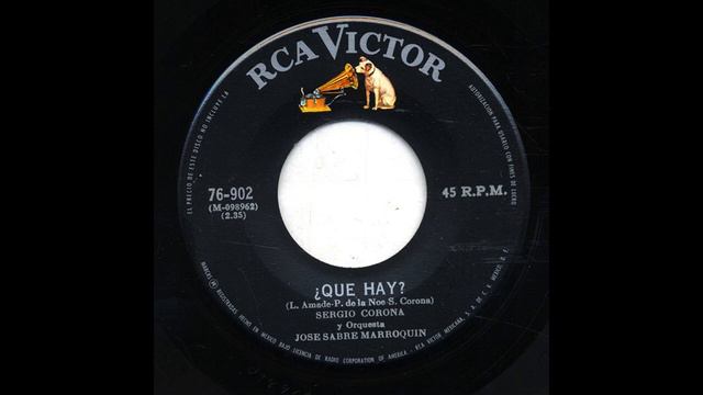 Sergio Corona - Que Hay? - Victor 76-902 смотреть онлайн