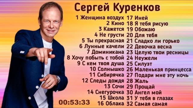 Сергей Куринков Лучшие Песни смотреть онлайн