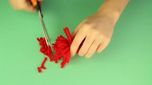 DIY Елочная игрушка #3 / Шапочка из ниток / Мастер класс ? Afinka смотреть онлайн