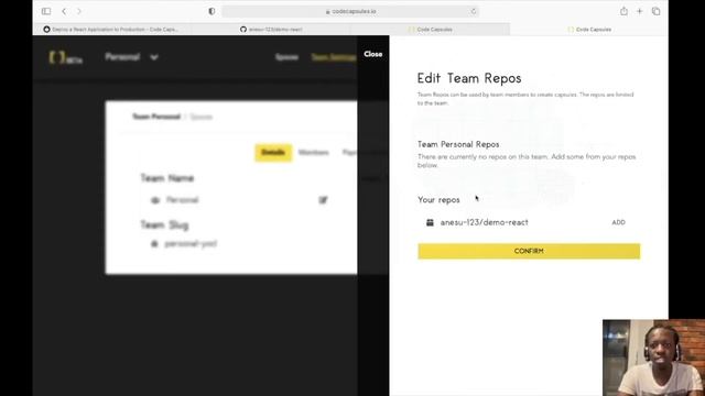How to Deploy a React Application to Production on Code Capsules смотреть онлайн