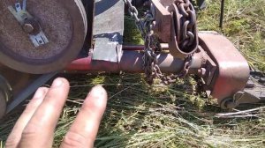 Регулировка китайской косилки 9G-1,6 на мини тракторе синтай 220