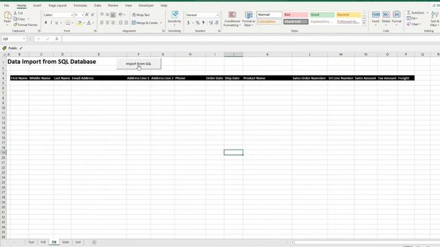 Data Import Automation in Excel смотреть онлайн