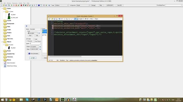 Spine animations in GameMaker: Studio [1.3+] (Simon tutoring) смотреть онлайн