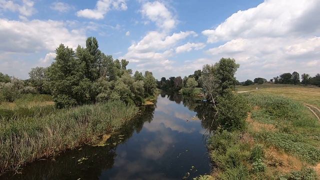Украина пешком. День 5. Днепр - Елизаветовка. 39,5 км за день. 5000 км до Сантьяго. смотреть онлайн