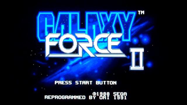 Galaxy Force II Mega Drive Gameplay (Sega Mega Drive Classics) смотреть онлайн